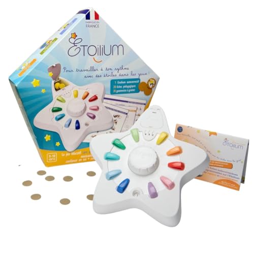 ETOILIUM Le Jeu éducatif autocorrectif pour Travailler avec des étoiles dans Les Yeux de la PS au CM2 ! De 3 à 12 Ans - Fabriqué en France