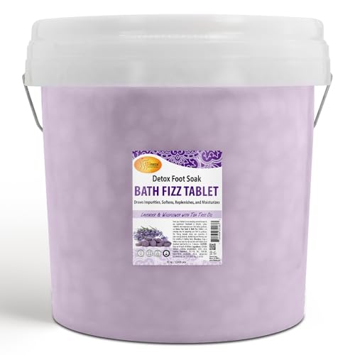 SPA REDI - Bath Fizz Tablets - Lavender Scented - 2500 Tablets - 3 Gal Pail