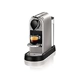 Krups Nespresso XN740B Kapselmaschine New CitiZ, Thermoblock-Heizsystem, 1 L Wasserbehälter, 19 bar, silber