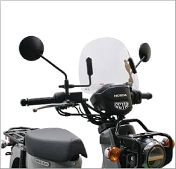 旭風防　AF Amazon | 旭風防(AF ASAHI) ショートバイザー クロスカブ110(8BJ