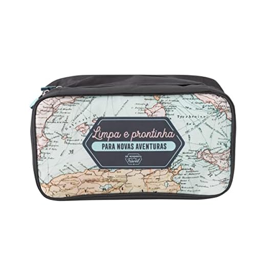 Saco de viagem organizador de roupa interior - Limpa e prontinha para novas aventuras - Mr. Wonderful
