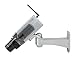 Aexit CCTV Electronic security Dummy Realistic Looking Security Camera Red LED Light Warning AA Battery Powered