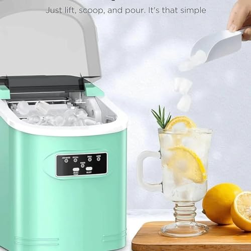 Máquina de Hielo de Mostrador 26 lbs en 24 Horas miniatura 3