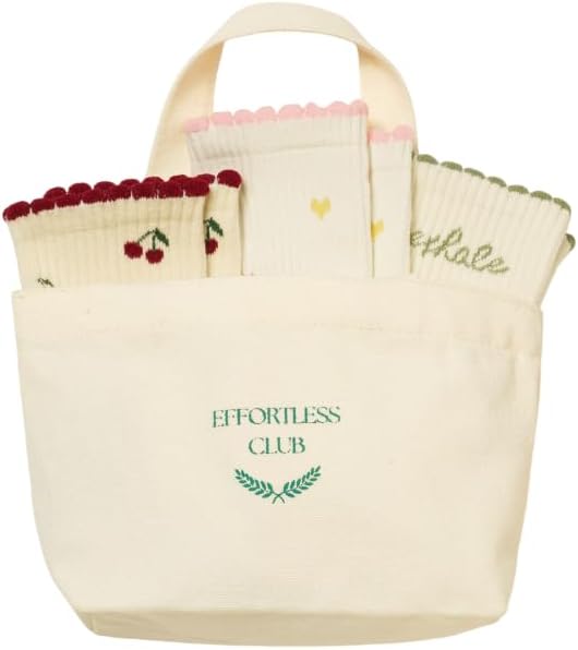 Shapes Studio Half Calf Grip Socks, Cute Fruit Pilates Socks, Ruffle Socks, Non-Slip for Barre Yoga