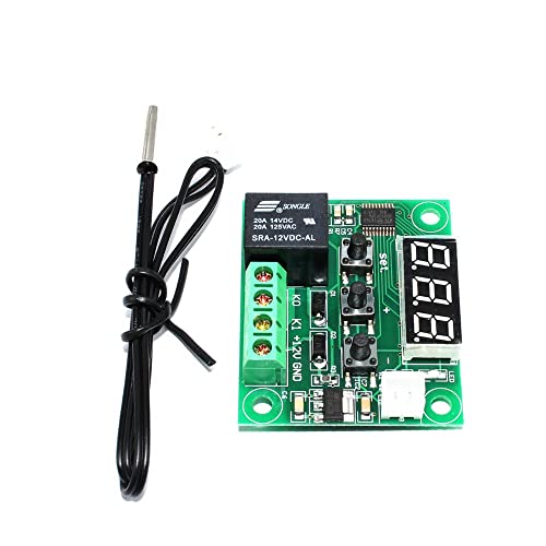 Image of TM&W W1209 DC 12V Heat Cool Temp Thermostat Temperature Control Switch Temperature Controller Thermometer Thermo Controller