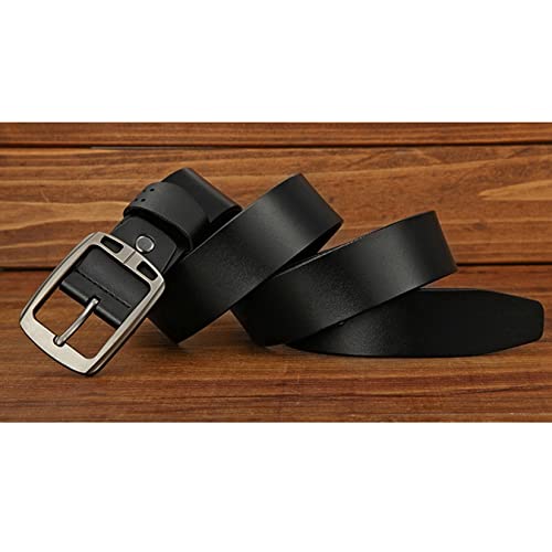 Ceinture en cuir authentique UNeedVog sangle robuste à boucle d'épingle durable - 3