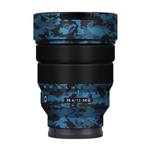 Protection vinyle Sony 12-24 F4 G autocollant bleu nuit