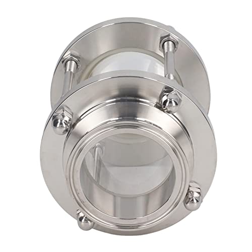 Visor de Fluxo Visor Com Visão Clara Em Linha PN6 para óleo (57 mm / 2,24 pol.)