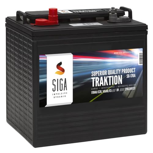 Antriebsbatterie 8V 170AH Traktion Batterie Club Car E-Z-GO Golf...