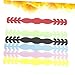 VALICLUD 15pcs Adjustable Silicone Mask Rope Extension Buckles for Ear Protection Compatible with All Ear Band Masks Durable Non Slip Design Random Colors Random Color