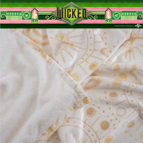 Image of Franco Collectibles Wicked Super Soft Cozy Throw, 46 in x 60 in, (Officially Licensed Product)