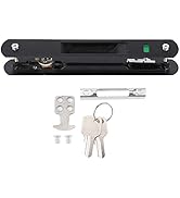 Verrou Baie Coulissante Fermeture - Serrure de Crochet de Fenêtre de Porte Mobile Moderne Simple ...