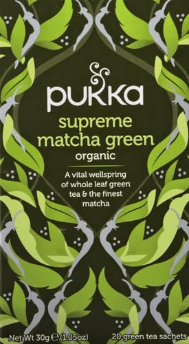 Pukka Herbal Tea Organic Matcha Green 20 ct — view 2
