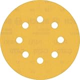 Bosch Professional 5x ランダムオービタルサンダー用 EXPERT C470 サンドペーパー 8 穴 (塗装木材, 硬木, ディスク径 125 mm, 粒度# 400, アクセサリー ランダムオービタルサンダー)