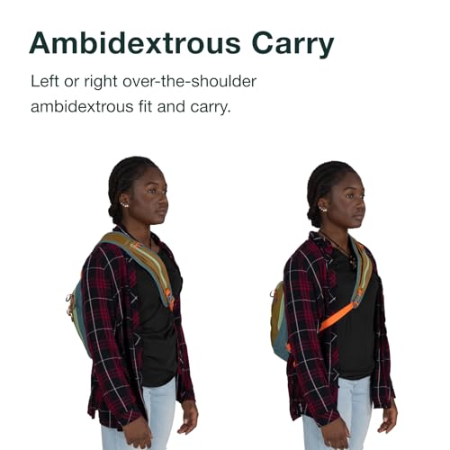 Osprey Daylite Earth Shoulder Sling, Histosol Brown/Cascade Blue4