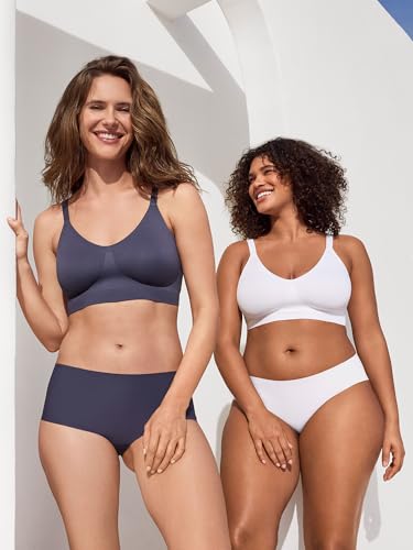 Image of True & Co Women's Soft Form V Neck Adjustable Strap Bra