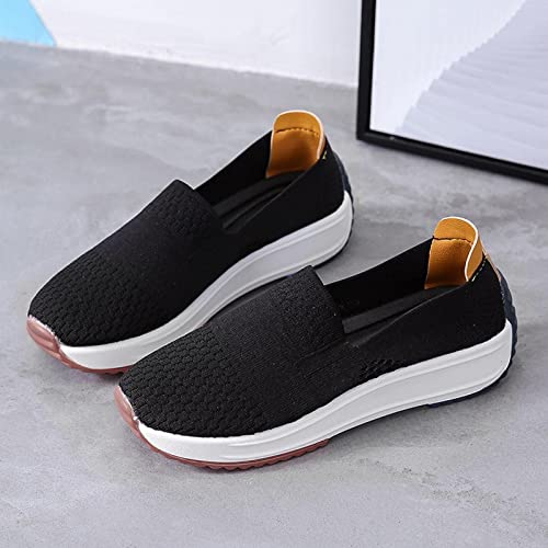 ZBYY Womens Sneakers Walking Sock Shoes Workout Running Athletic Gym Fashion Lightweight Casual Mesh Work Shoes4