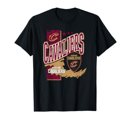 NBA Official Cleveland Cavaliers Barred Player T-Shirt