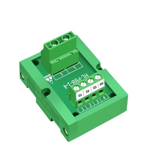 Caja de distribución monofásica para riel DIN: cableado ordenado de 1 entrada a 4 salidas 3