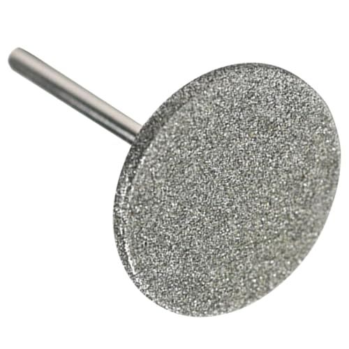 FRCOLOR 5 Piezas pulidor de uñas accesorios para uñas esmalte de uñas brocas de manicura broca de clavo broca de disco para uñas broca plana para clavos acero inoxidable Silver