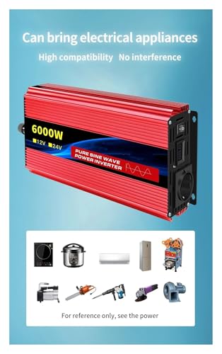 Convertisseur sinusoïdal pur 12V 220V pour l'autonomie en van
