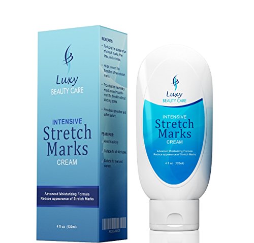 Stretch Mark Cream (4oz) - Best treatment to Reduce & Prevent stretch marks - Intensive moisturizing & hydrating formula