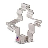 Ann Clark Robot Cookie Cutter - 3.75 Inches - Tin Plated Steel