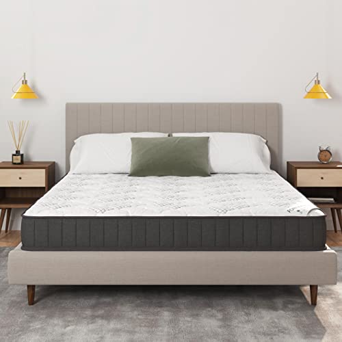 Ottomanson 8" Full Mattress in a Box Made in USA, Firm Mattress, Hybrid