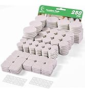 Vilten meubelpads - 80 stuks meubelpads voor hardhouten vloeren, snijbare vilten stoelkussens, anti-kras vloerbeschermers voor meubelpoten stoelpoten, meubelvilten pads zelfklevend, beige en grijs Vilten meubelpads - 80 stuks meubelpads voor hardhouten vloeren, snijbare vilten stoelkussens, anti-kras vloerbeschermers voor meubelpoten stoelpoten, meubelvilten pads zelfklevend, beige en grijs
