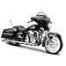 Maisto 2015 Harley Davidson Street Glide Motorcycle 1/12 Scale Pre-Built Model Black