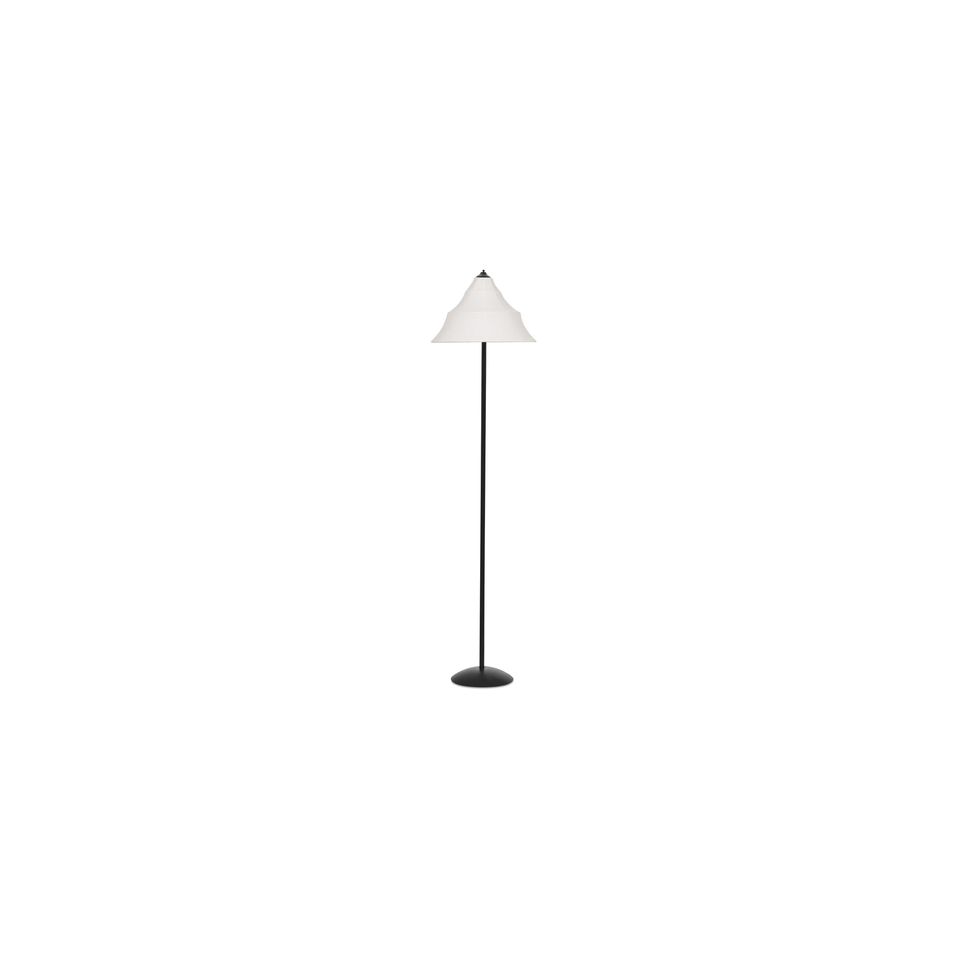 Corrina Floor Lamp by Moe's Home Collection – Cotton, White, Model BZ-1163-18-NA