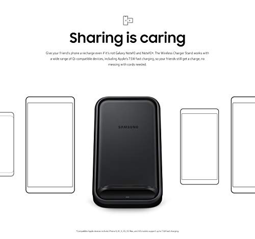 Image of Samsung 15W Fast Charge 2.0 Wireless Charger Stand - White (US Version with Warranty)
