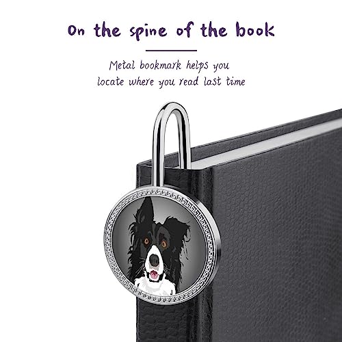 Cane Border Collie Segnalibro Perfetto per
