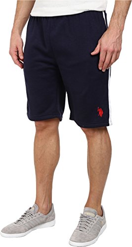 U.S. Polo Assn. Men's Fleece Shorts with Side Stripe