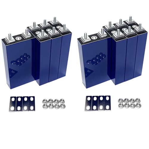 Image of EVE LiFePO4 Cell 3.2V 25Ah Grade A Deep Cycle Battery Lithium Iron Phosphate Rechargeable Battery Max.Continous Discharge 125A /5C,Included Screws and Bus Bars