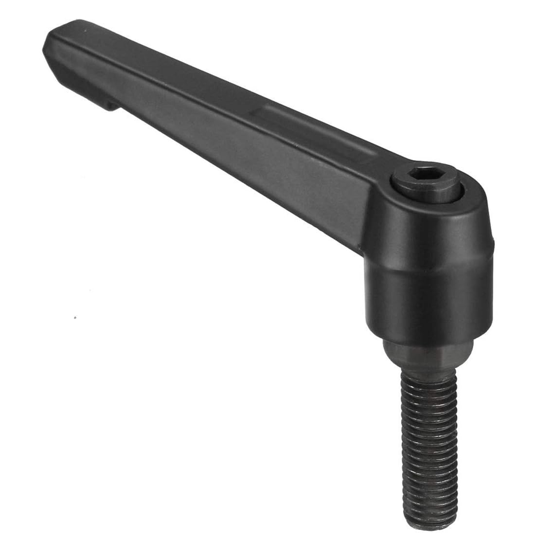 TA-VIGOR 1Pcs Adjustable Clamping Lever Handles, M10 x 35mm Locking Quick Release Push Button Ratchet Screw Knobs