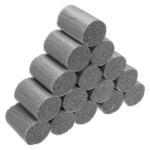 Image of MECCANIXITY 15 Rolls Latch Hook Yarn, 3mm Gray Latch Hook Kit Yarn Precut Hook Rugs Making Crochet Bundles for Rug Adults Beginners Tapestry DIY Craft