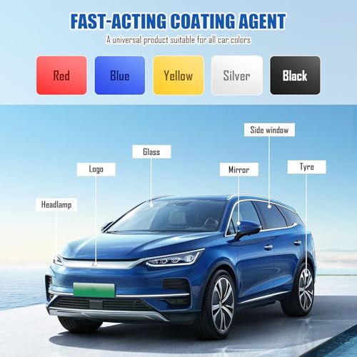 Quick Effect Coating Agent, Sopami Spray Auto, Multifunktionales Beschichtungs- Erneuerungsspray, Spray Coating Agent, Nuracoat Nano Car Sprays, Repariert Kratzer und Abnutzungserscheinungen Schnell