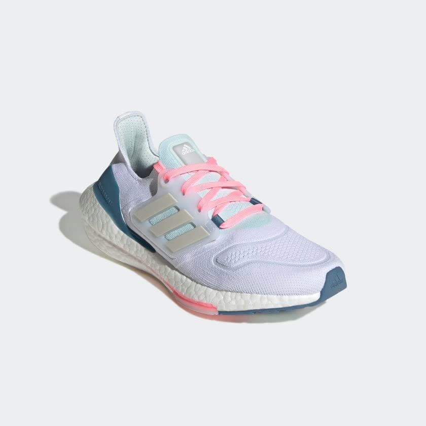 Image of adidas Womens Ultraboost Ultra Boost 22 Cold.Rdy Running Sneakers Shoes - Orange