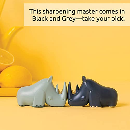 Ototo Blade Knife Sharpener - Keep Knife Sharper With The Best Knife Sharpener - Fun Kitchen Gadgets Bpa-Free & Dishwasher-Safe Kitchen Knife Sharpener - Dimensions: 3.62 X 1.69 X 2.09 Inches #TOP6
