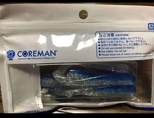 コアマン vj16 アルカリ シャッド ワーム パワーヘッド ジグヘッド 銀粉