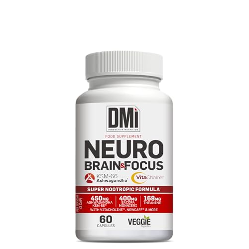 DMI - NEURO BRAIN & FOCUS (Super nootropic formula) 60 caps