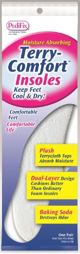 Plantillas PediFix SockLess Terry Comfort miniatura 1