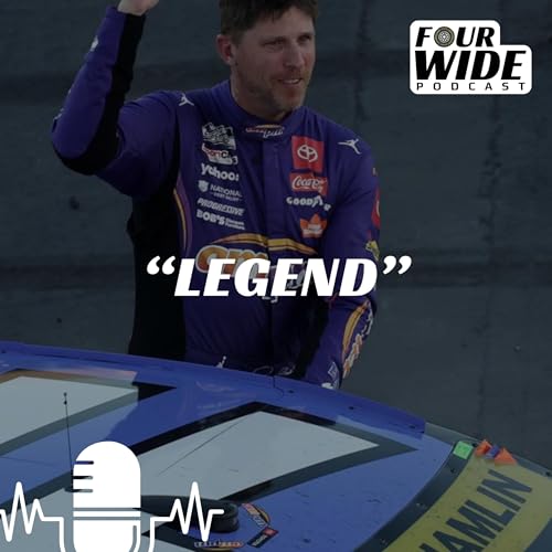『Running Out of Rides | NASCAR’s Driver Carousel, Hamlin’s Milestone, and Talladega Chaos』のカバーアート