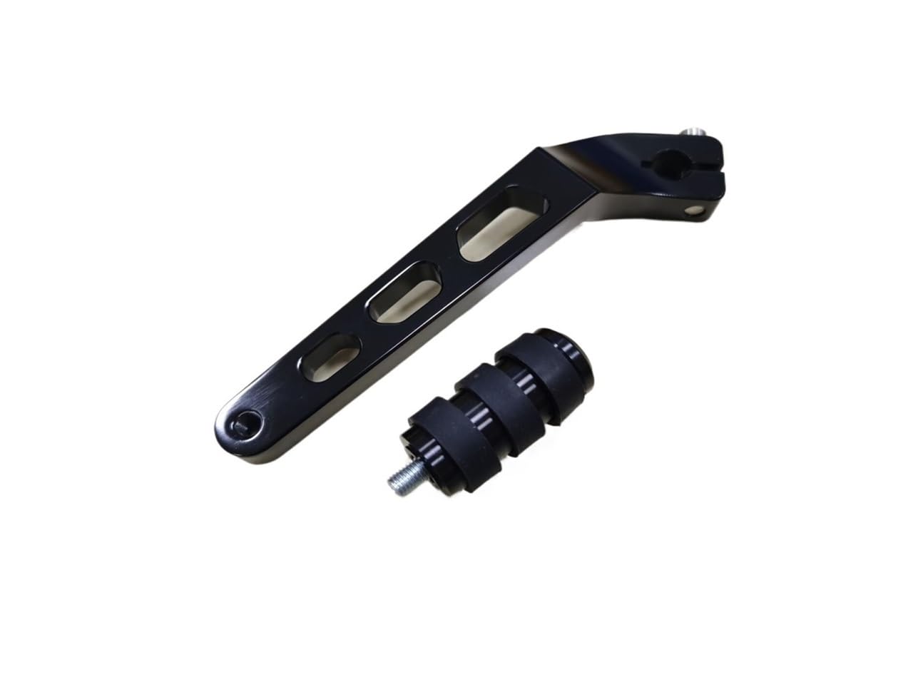 Motocicleta Palanca Pedal Cambio Marchas Palanca de Cambio de Dedo Izquierdo Motocicleta, Clavija de Cambio de Pedal para para Dyna Wide Glide FXDWG Fat Bob FXDF Switchback FLD Low Rider FXDL