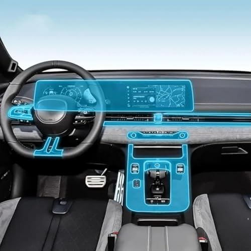 Película PPF antiarañazos auto-reparable para consola Trumpchi EMPOW55