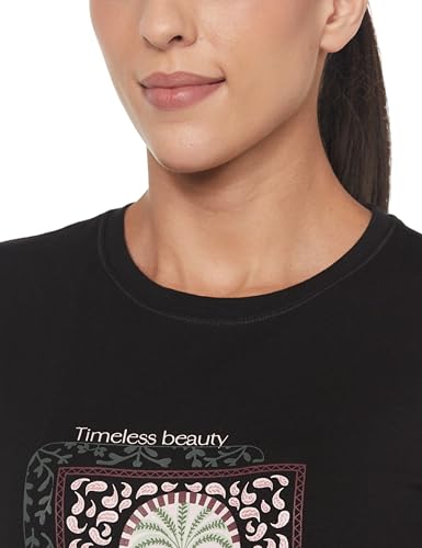 Image of Enamor Short Sleeve Crew Neck Regular Length Basic Crew T-Shirt - Slim Fit, Soft and Breathable Stretch Cotton - E147