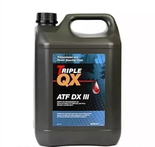 Triple QX ATF Dexron III 5L Automatic Transmission Power Steering Fluid 5 Litre