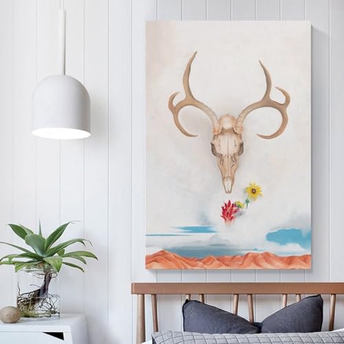 Toile Georgia O'Keeffe jour d'été pour décorer grand mur - 5
