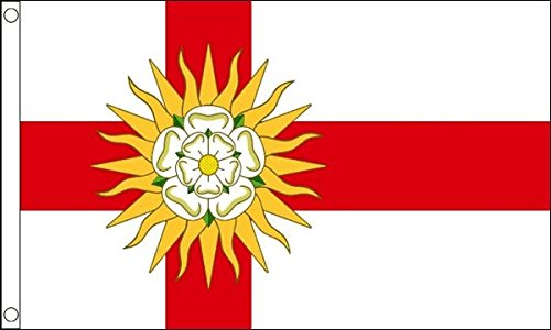 Flagtex West Riding of Yorkshire Large Flag 8ft x 5ft (240cm x 150cm)